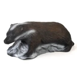 Blaireau 3D Sur La Pierre