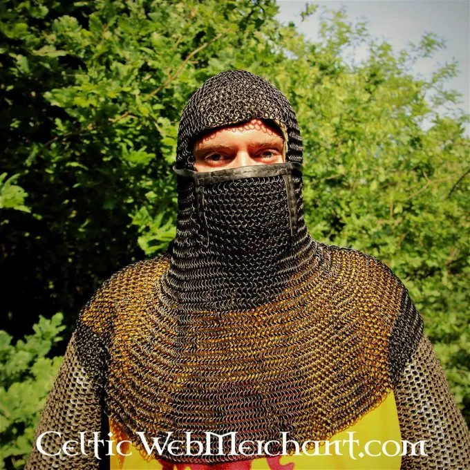 Camail à Ventail Carré, Noirci, 8mm 6 Camail à Ventail Carré, Noirci, 8mm – Image 6