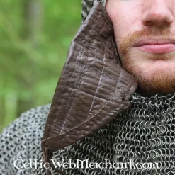 Ulfberth Camail à Ventail Triangulaire, Anneaux Ronds - Rivets Ronds, 8 Mm -Halloween Boutique camail a ventail triangulaire anneaux ronds rivets 2