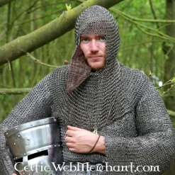 Camail à Ventail Triangulaire, Noirci, 8mm 8 Camail à Ventail Triangulaire, Noirci, 8mm -Halloween Boutique camail a ventail triangulaire noirci 8mm 2