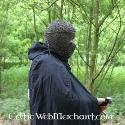 Camail à Ventail Triangulaire, Noirci, 8mm 9 Camail à Ventail Triangulaire, Noirci, 8mm -Halloween Boutique camail a ventail triangulaire noirci 8mm 3