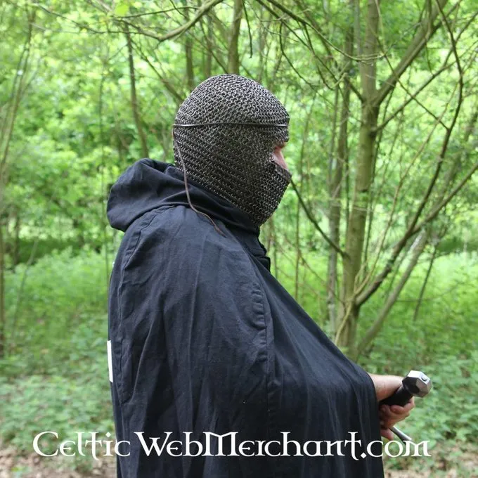 Camail à Ventail Triangulaire, Noirci, 8mm 4 Camail à Ventail Triangulaire, Noirci, 8mm – Image 4