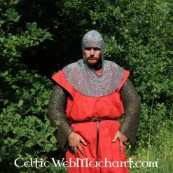 Camail Avec Encolure Carrée, Acier Zingué, 8 Mm 8 Camail Avec Encolure Carrée, Acier Zingué, 8 Mm -Halloween Boutique camail avec encolure carree acier zingue 8 mm 2