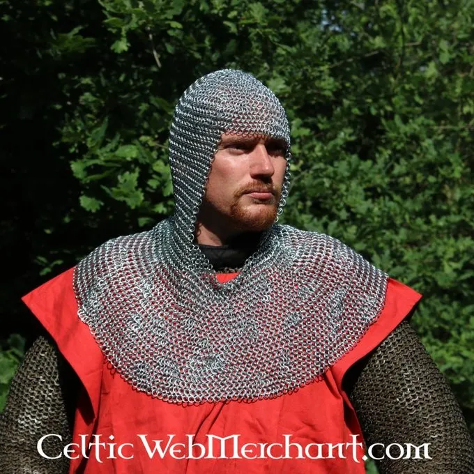 Camail Avec Encolure Carrée, Acier Zingué, 8 Mm 1 Camail Avec Encolure Carrée, Acier Zingué, 8 Mm