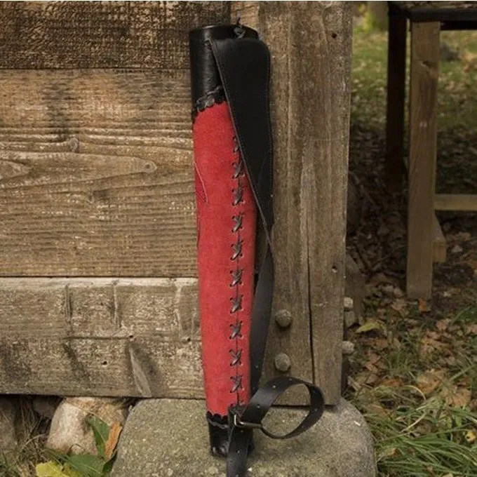 Epic Armoury Carquois Archer Rouge-noir 3 Epic Armoury Carquois Archer Rouge-noir – Image 3