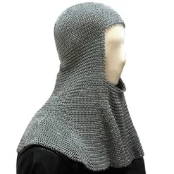 Windlass Steelcrafts Chainmail Coiffe En Butée Anneaux De 5 Mm -Halloween Boutique chainmail coiffe en butee anneaux de 5 mm 2