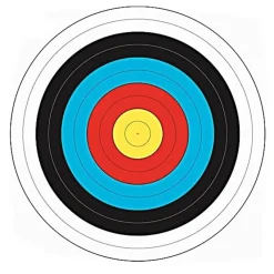 Cible De Papier 40 X 40 Cm