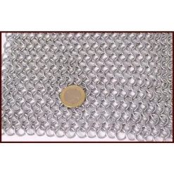 Halloween Boutique -Halloween Boutique colletin en cotte de maille acier zingue 9mm 1