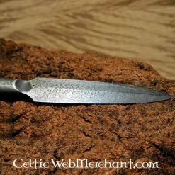 Ulfberth Fer De Lance Germanique, En Acier De Damas -Halloween Boutique fer de lance germanique en acier de damas 2