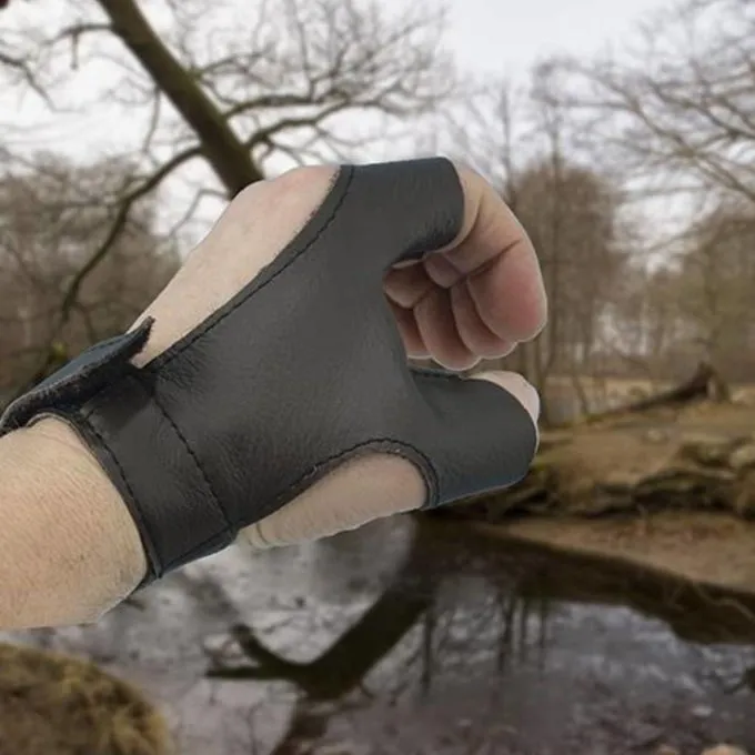 Epic Armoury Gant Arcier Droitier Archer, Marron 1 Epic Armoury Gant Arcier Droitier Archer, Marron