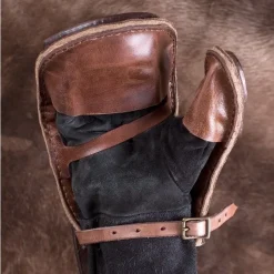 Ulfberth Gant En Cuir Plein Contact, La Main Droite -Halloween Boutique gant en cuir plein contact la main droite 2