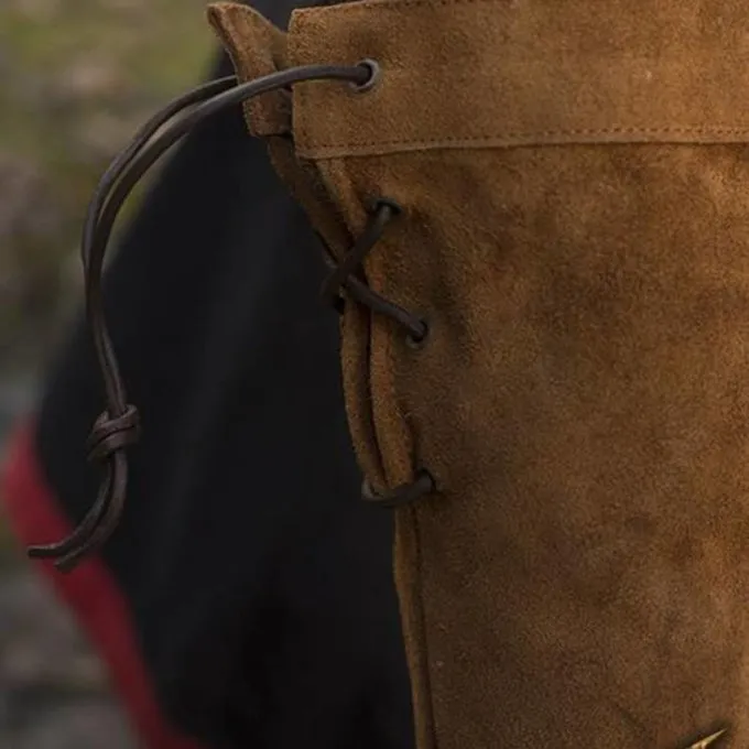 Epic Armoury Gants De Combat En Cuir Daim, Marron 3 Epic Armoury Gants De Combat En Cuir Daim, Marron – Image 3