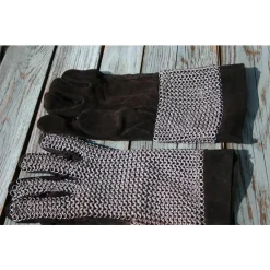 Gants En Cotte De Maille, Acier Zingué, 6 Mm