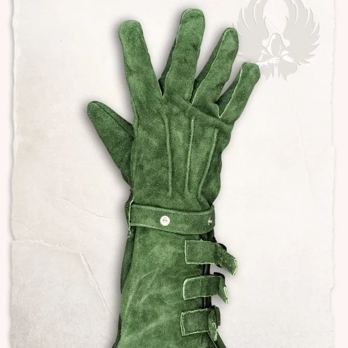 Mytholon Gants En Cuir Kandor Vert 1 Mytholon Gants En Cuir Kandor Vert