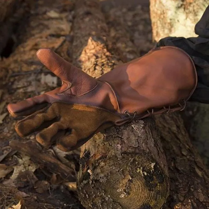 Epic Armoury Gants Médiévaux En Cuir, Marron 5 Epic Armoury Gants Médiévaux En Cuir, Marron – Image 5