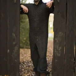 Epic Armoury Haubergeon De Cavalerie, Noirci -Halloween Boutique haubergeon de cavalerie noirci 4