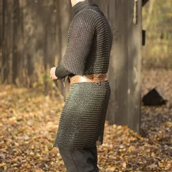 Epic Armoury Haubergeon De Cavalerie, Noirci -Halloween Boutique haubergeon de cavalerie noirci 5