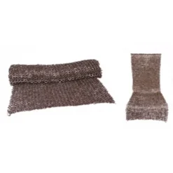 Ulfberth Juppe De Maille, Anneaux Plats Mixtes-rivets Triangle,8mm