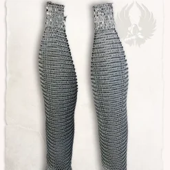 Mytholon Richard Chausses Chainmail, Anneaux Ronds Butted Bronzée