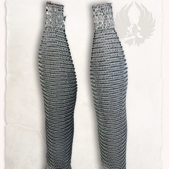 Mytholon Richard Chausses Chainmail, Anneaux Ronds Butted Bronzée 1 Mytholon Richard Chausses Chainmail, Anneaux Ronds Butted Bronzée