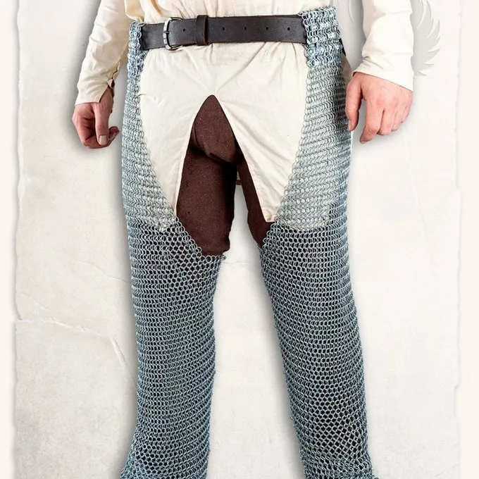 Mytholon Richard, Chausses Chainmail Anneaux Ronds Butted 1 Mytholon Richard, Chausses Chainmail Anneaux Ronds Butted