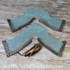 Ulfberth Solerets Mail Chain, Zingué, 8 Mm -Halloween Boutique solerets mail chain zingue 8 mm 3