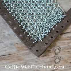 Ulfberth Solerets Mail Chain, Zingué, 8 Mm -Halloween Boutique solerets mail chain zingue 8 mm 4